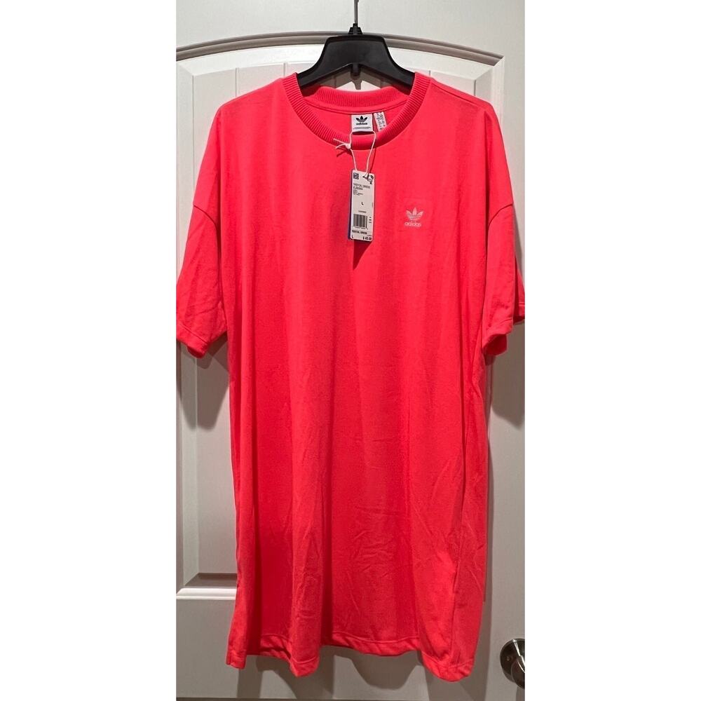 NWT❤️Adidas originals women's trefoil dress szL - Picture 2 of 10